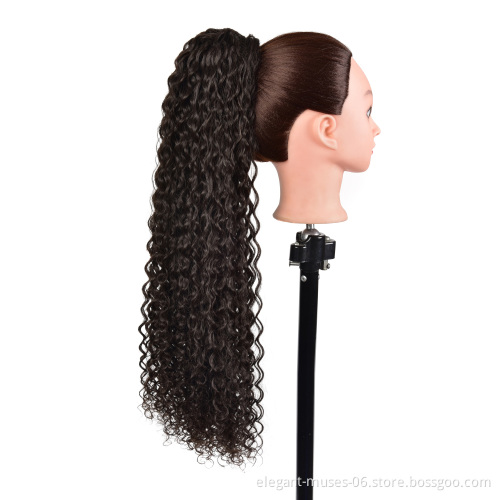 Wholesale Price newest purple High Temperature Fiber Long Wavy postiche Synthetic palm clip hairpieces